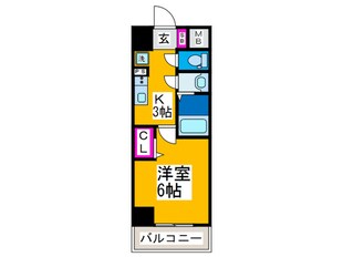 グランパシフィック塩草公園の物件間取画像